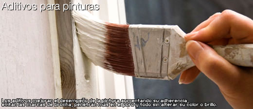 Ver todos los aditivos para pinturas